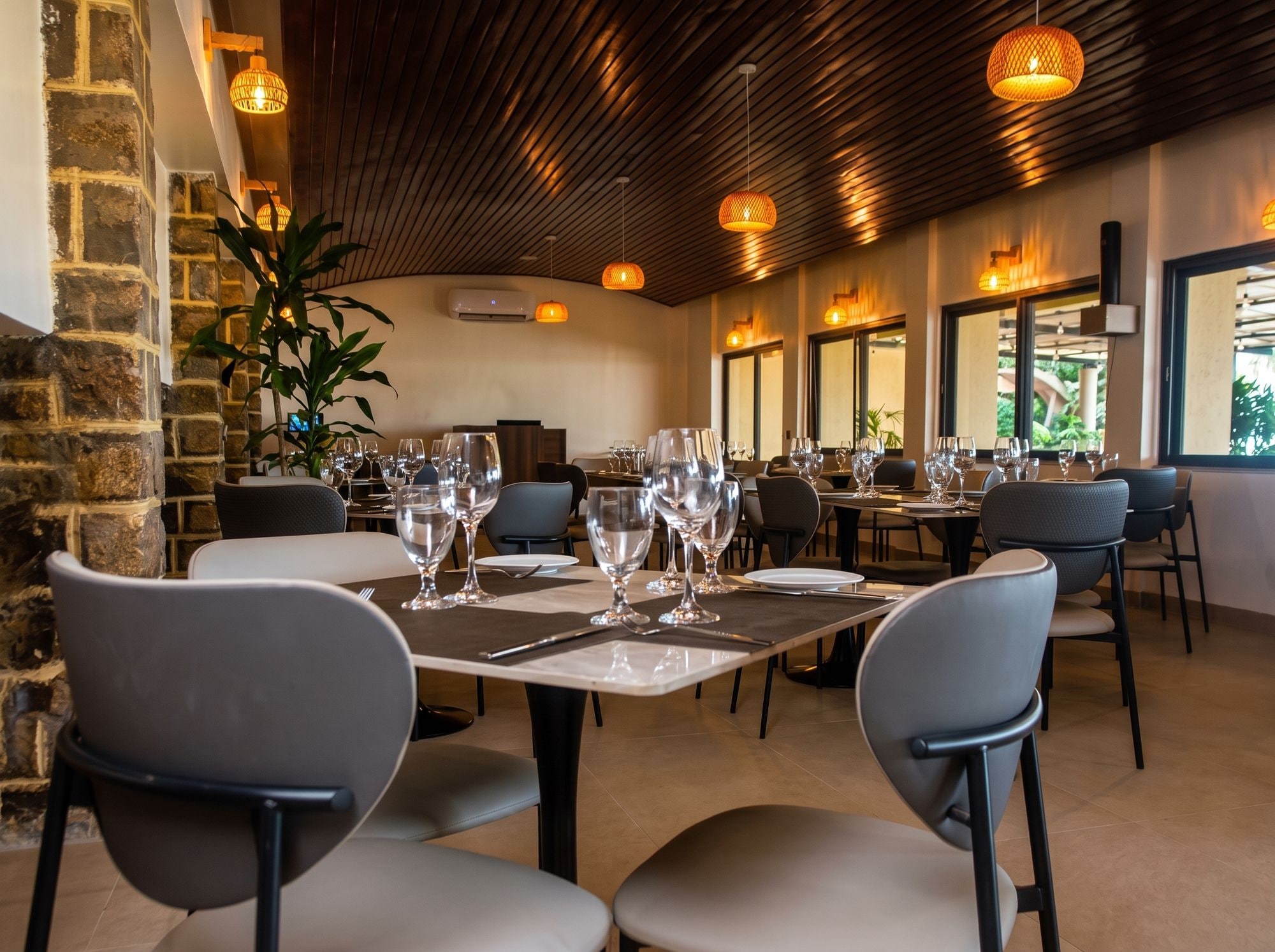 The Grand Terrace restaurant at The Hill Station